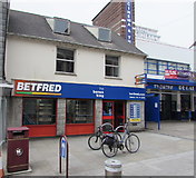 SW6941 : Betfred, Redruth by Jaggery
