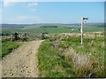 SD9430 : Junction of the Pennine Way with the Pennine Bridleway by Humphrey Bolton