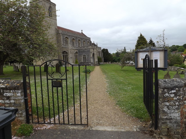 Entrance to St.Nicholas's Church