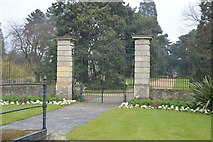 TL4557 : Entrance Gateway to the Botanical Garden by N Chadwick