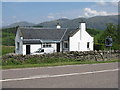 NN2185 : South Lodge of Glenfintaigh House by M J Richardson