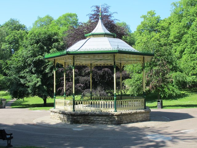 Bandstand in the Sele © Mike Quinn :: Geograph Britain and Ireland