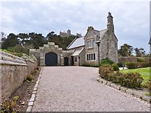 SW5130 : Approach to the entrance, Saint Michael's Mount, Cornwall by Derek Voller