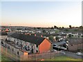 Sub-urban housing estates on the south side of Armagh