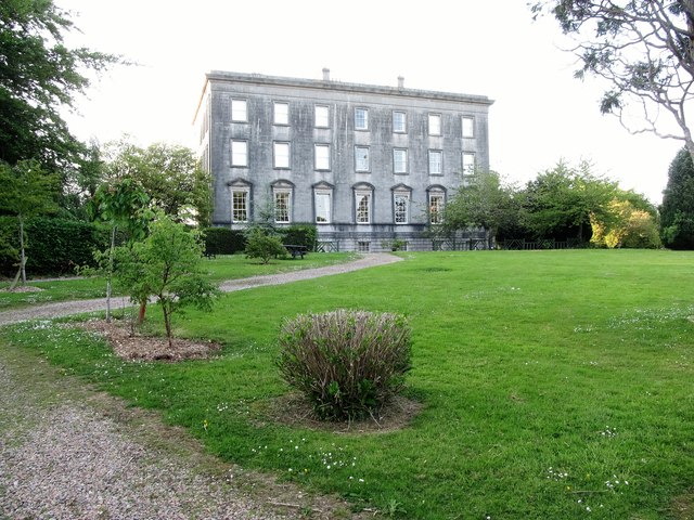 Rear view of Armagh's Bishop Palace