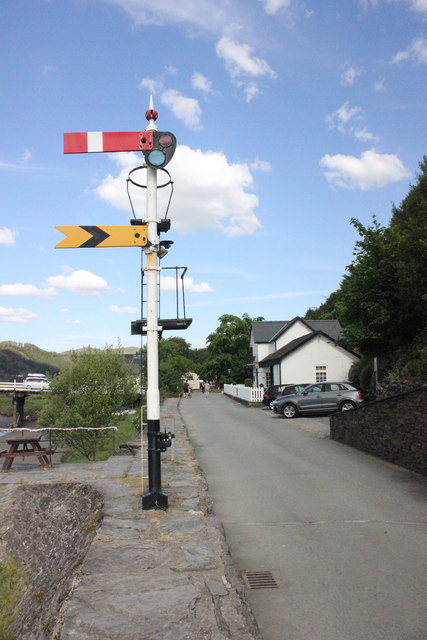Railway Signals at Penmaenpool