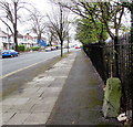 Old milestone, Gloucester Road, Cheltenham