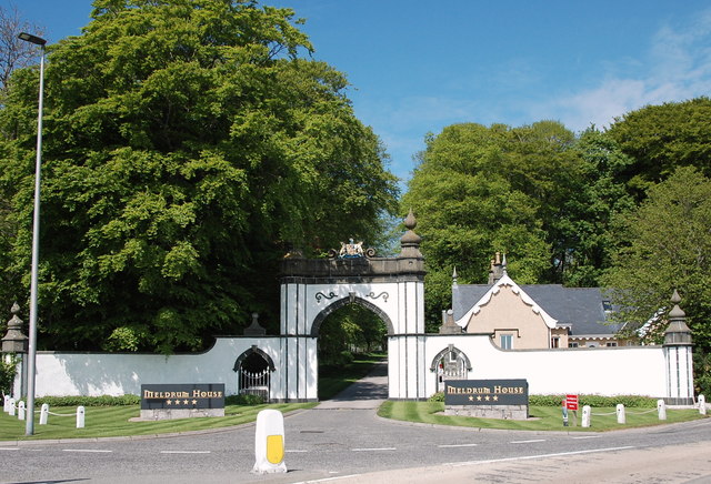 South gateway to Meldrum House