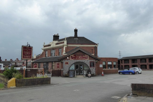 Stoke-on-Trent: The Plough motel and restaurant