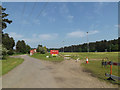 TL8586 : Entrance of Thetford Rugby Club by Geographer