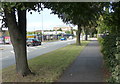 Path along the A41 Gatehouse Road, Aylesbury