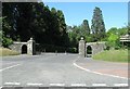 The main entrance to Gosford Forest Park, Markethill