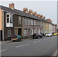 Long row of houses, Christchurch Road, Newport