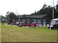TL8586 : Thetford Rugby Clubhouse by Geographer