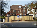 TQ2684 : Work on a house, Netherhall Gardens, NW3 by Robin Webster
