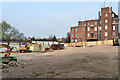 Site cleared for redevelopment, NW3