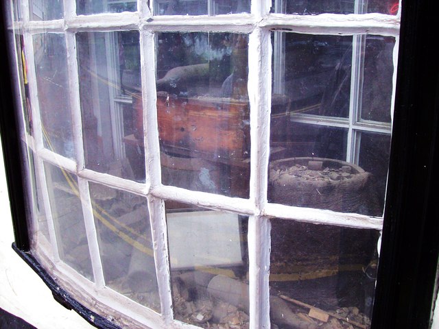 The Dirty Bottles Window, Alnwick