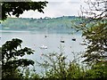 SW7727 : Boats on the Helford River, Cornwall by Derek Voller