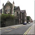 South along Derwen Road, Bridgend