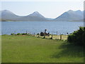 The hills of Skye from Raasay