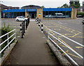 Path to Scotch Horn Leisure Centre, Nailsea