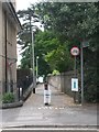 Bournemouth: footpath B03 to the West Cliff