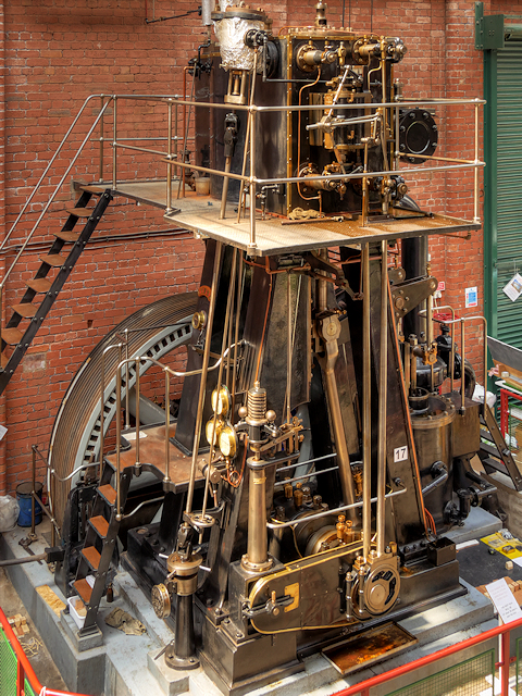 Bolton Steam Museum, Diamond Ropeworks Engine