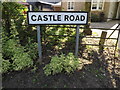 Castle Road sign