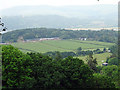 Ynys-hir Farm viewed from the Wales Coastal Path