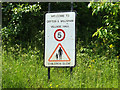 TM0649 : Offton & Willisham Village Hall sign by Geographer