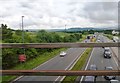 A417 from railway line