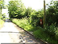 TM0949 : Nettlestead Road & Westleygreen Farm Postbox by Geographer