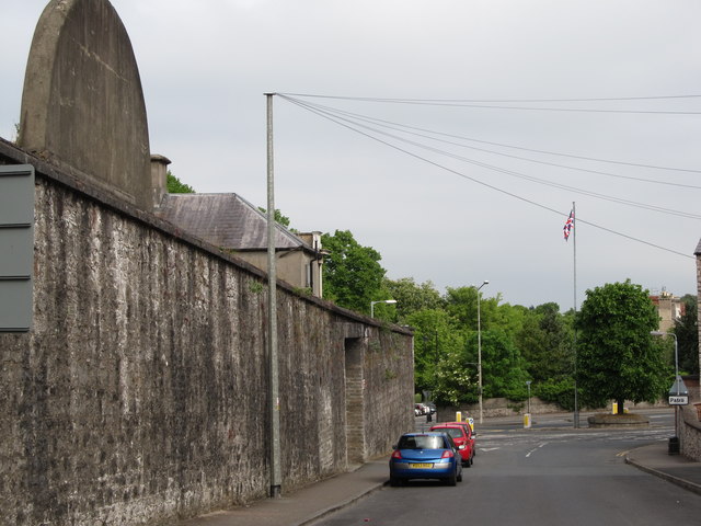 The junction of George's Road and Barrack Hill, Armagh
