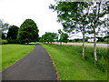 Riverside pathway along the Bann