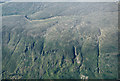 The Campsie Fells from the air