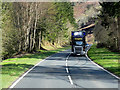 SN9764 : HGV Travelling South on the A470 by David Dixon