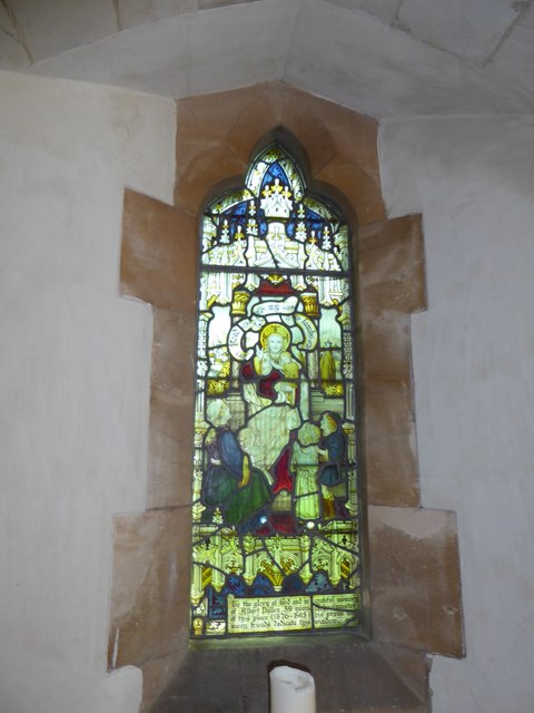 St Peter, West Liss: stained glass window (a) 