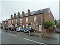 Cottages on  Knutsford Road (B5085)