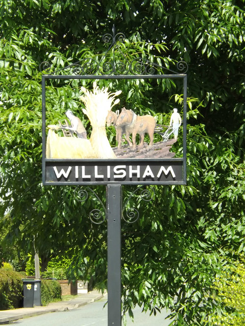 Willisham Village sign