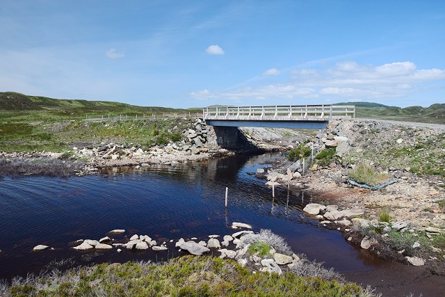 New bridge at Loch Gainmheach