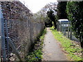 Public footpath south of Park Road, Gorseinon