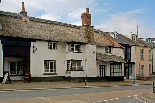 The Old Dairy and Barn Antiques, Newport... © Roger A Smith cc-by-sa/2. ...