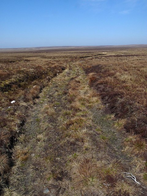 Moorland track near Buolfruich, Caithness