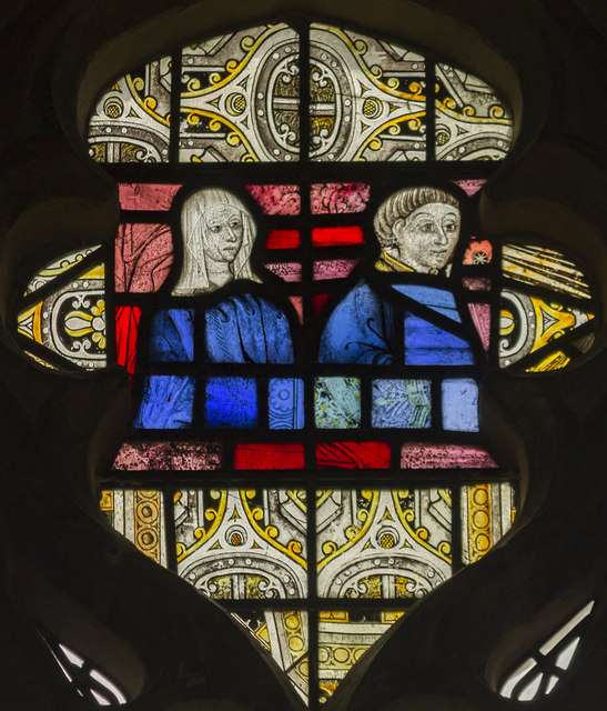 Medieval glass, Ss Peter & Paul church, Swaffham
