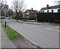 Patrol warning sign facing Robert Burns Avenue, Cheltenham