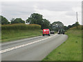 The A595 north of Cockermouth