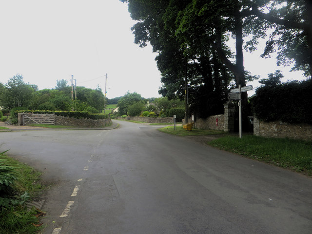 Road junction in Bridekirk
