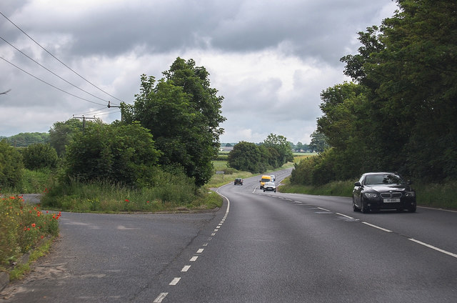 Entrance to Lay By on A47