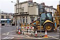 Roadworks on Zetland Road