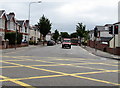 Western end of Rhydhelig Avenue, Cardiff